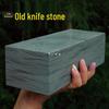 Набор точилок для кухонных ножей очень большого размера: Традиционный масляный камень и грубый точильный камень со суспензией