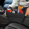 Multifunction Seat Gap Storage Bag PU Leather For Car Seat Gap Filler With Cup Holder Car Seat Crevice Organizers