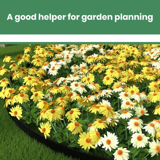 5 см x 10 м бордюр для сада 30 кольев L-образный каменный барьер для травы пейзаж газон цветочная клумба террасная доска садовые принадлежности