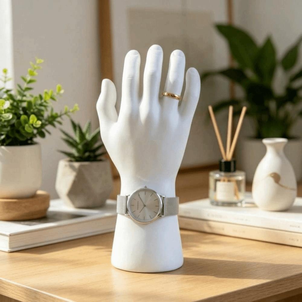 Realistic Jewelry Display Hand Model 3D Printed Ring Organizer Mannequin Hand Model Watch Display