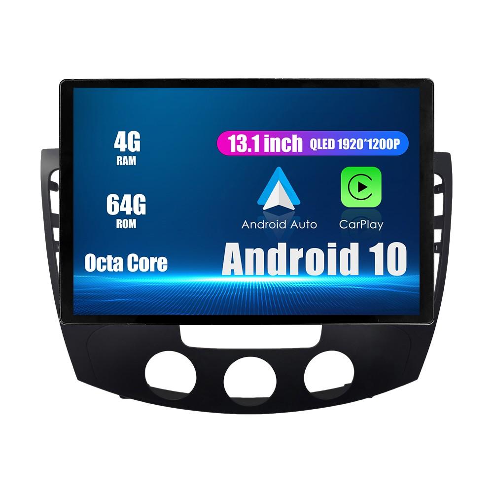 Android Радио 13,1 "Автомобильное стереонавигационное головное устройство Мультимедийный плеер GPS для Hyudai Sonata 2009-2011