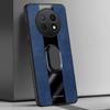 Кожаный чехол-подставка для кольца для Huawei Nova Y91 Y90 Задняя крышка Роскошный Магнитный Силиконовый Защитный Чехол для Телефона для Huawei Nova Y90