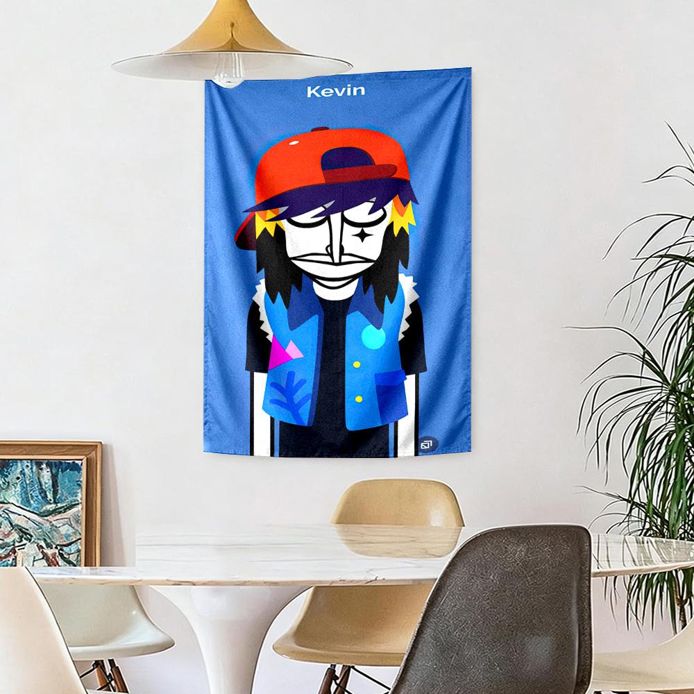 Incredibox Wall Decor Tapestry Art For Pet Memorial Birthdaywedding Party Backdrop Family Gift