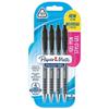 Stylos Gel Paper Mate FlexGrip - Encre Noire - Pointe Moyenne (0,7 Mm)