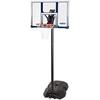 Баскетбольная корзина - LIFETIME - Портативная модель - Регулируемая высота 2,45 м-3,05 м - Небьющаяся - Черная