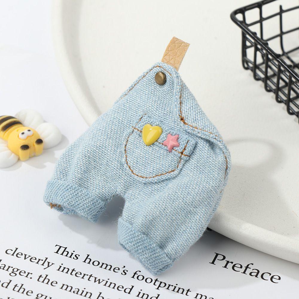 Toys Casual Wears Doll Trousers Casual Pants Clothes Accessories Fashion Jeans Overalls T-shirt