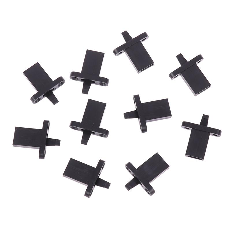 10 шт. Монтажный кронштейн для разъема сервопривода для модели самолета на радиоуправлении, держатель разъема