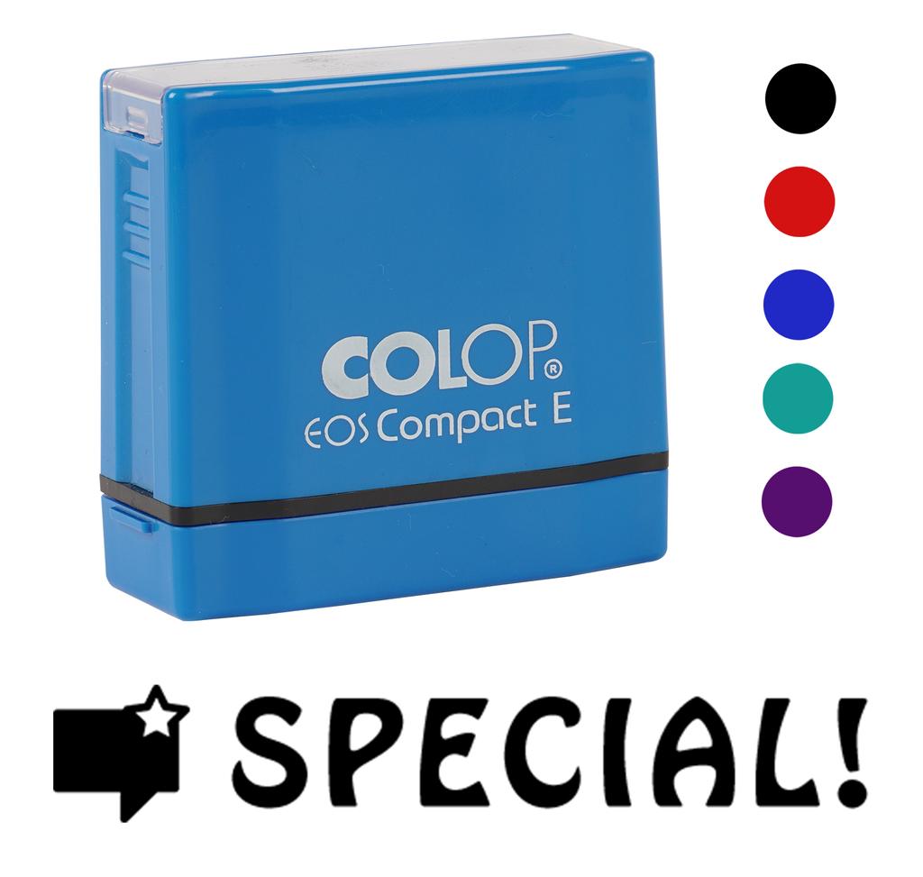 Printtoo Special Self Inking Rubber Stamp Pre-Inked Office Stamp- Home Office Business Stationery, Black- 42 X 9