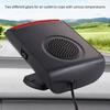 12V Car Defroster Demister Heater Cooling Fan Adhesive Windshield Defogger Car Interior Accessories Angle Adjustable