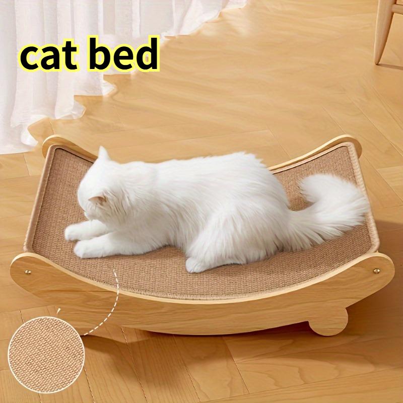 Sword Hemp Rope Cat Scratching Board, 2-in-1 Lounge Chair & Play Pad, Durable Scratch-Resistant Sofa for Cats