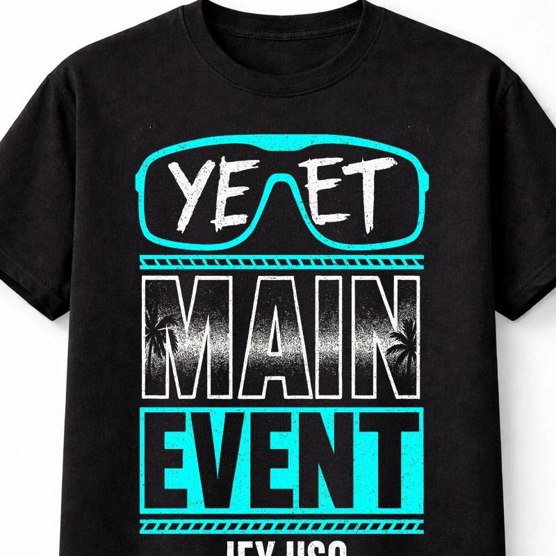 Jey Uso Yeet Glasses Wrestling The Main Event Bloodline Unisex TShirt