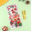 50Pcs Christmas Series Candy Bags Santa Snowman Gift Bag Christmas Decorations 2024 Xmas Gift Bags Cookies Packing Supplies