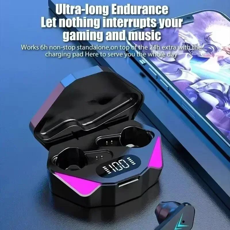 TWS Fone Bluetooth Headphones Wireless Earbuds Bluetooth Earphones with Fast Charging Deliver Hours of Playback in Minutes