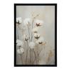 Kwiaty Bawełny Kwiaty Bawełny, 70X100 Cm, Bez Ramy, Papier Matowy 230 Gsm