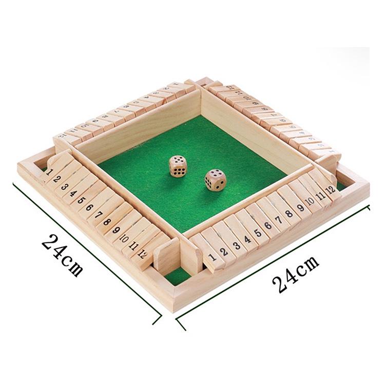 Математическая игра с четырехсторонними карточками: Цифры 1-12 для детей и родителей - Набор для сложения, вычитания, умножения и деления