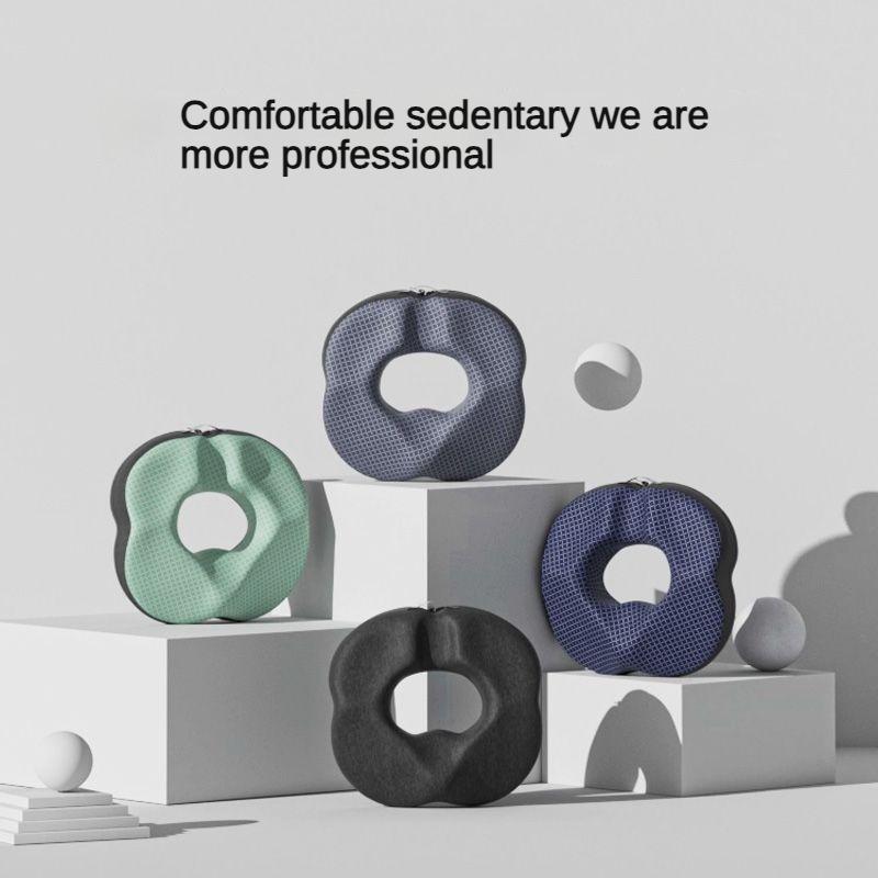 Подушка-пончик, подушка для сиденья при геморрое, копчик, ортопедическое медицинское сиденье, кресло для простаты с эффектом памяти