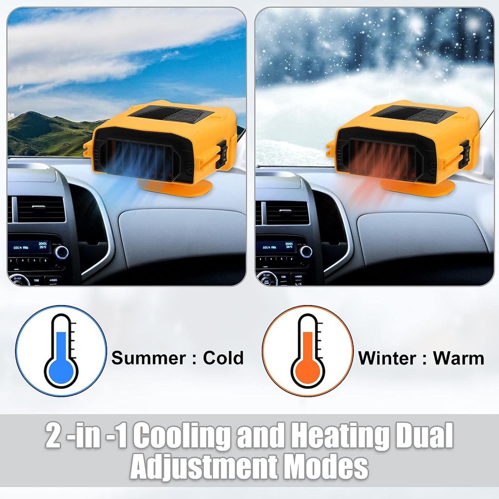 Автомобильный обогреватель 12 В 150 Вт 2-в-1 вентилятор отопления и охлаждения