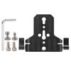 Multipurpose Camera Base Plate with 15mm Rod Rail Clamp for DSLR Camera Rig Support System