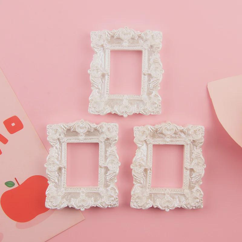 Европейский ретро мультфильм смоляная фоторамка DIY ювелирные аксессуары комплект