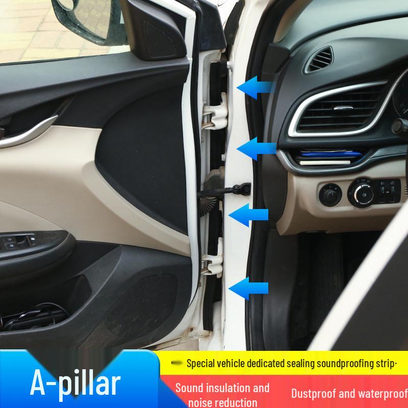 Звукоизоляционная и уплотнительная лента для автомобилей Geely Xingyue L/Boyue/Xingrui для стоек ABC, центральной консоли, двери и приборной панели
