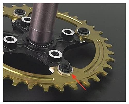 FregocS велосипедная звездочка, болт-распорка для звездочки, набор из 15 шт., прочная нержавеющая сталь (1мм 1,5мм 2мм) БИК-CRBS-15п