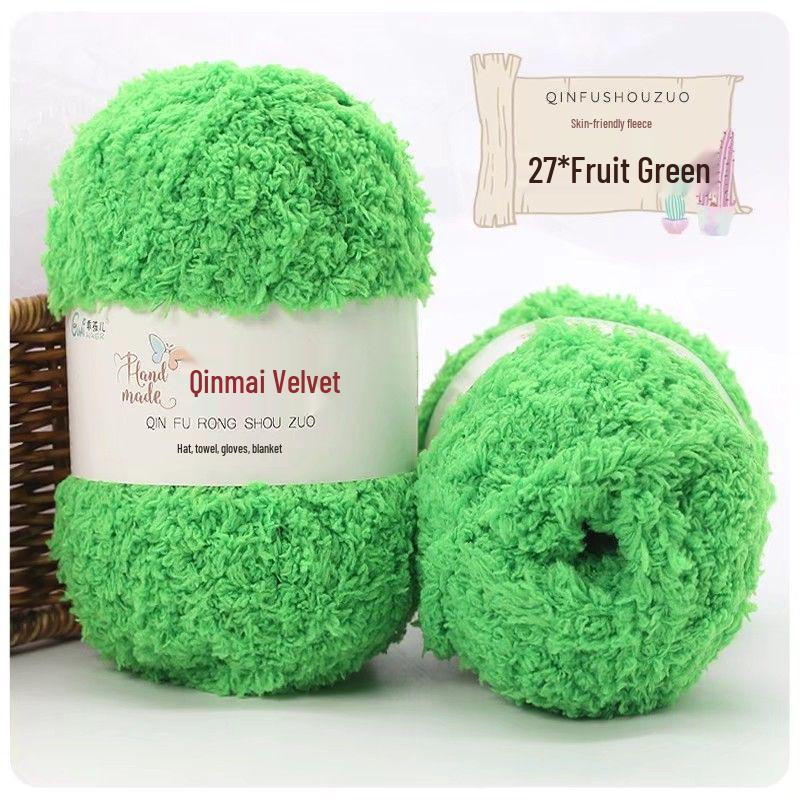 Coral Fleece Yarn Towel & Scarf DIY Material Pack