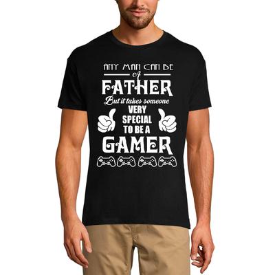 Мужская футболка Любая мужская футболка может стать отцом - Dad Gamer - подарок на День отца