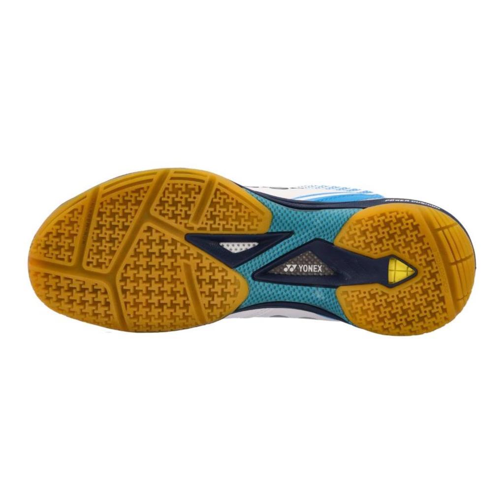 YONEX Бадминтонные кроссовки Power Cushion 65Z, размер см, Белый/Океанский синий, 23.0