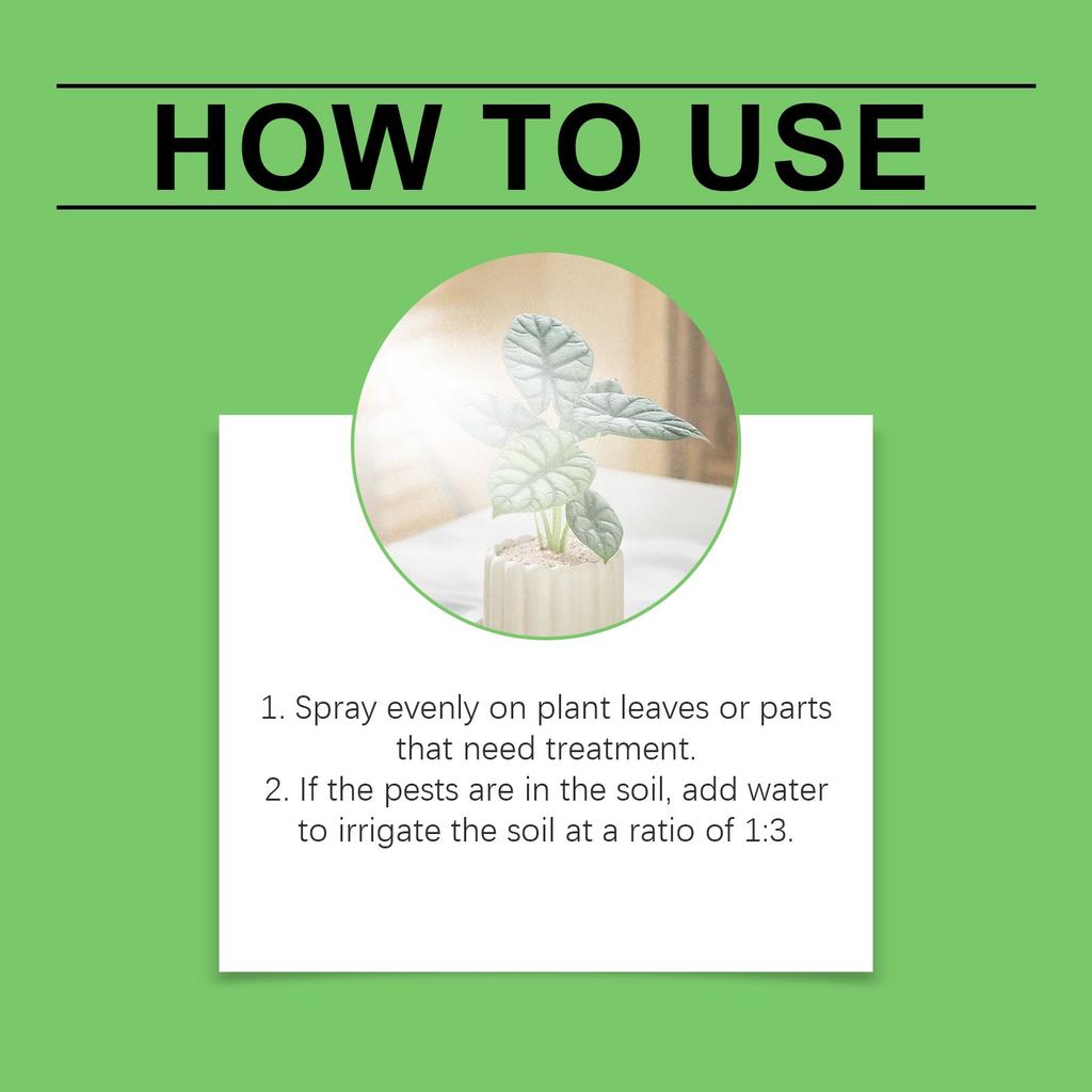 Инсектициды для растений для домашних цветов, универсальные инсектициды для зеленых растений, не повреждающие цветы, специальные чистящие средства