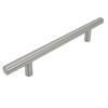 10 x Furniture handle Railing 128 mm silver