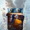Роскошный 3D комплект постельного белья Современный Простой Полиэфирное волокно Полный размер Для комфортного сна