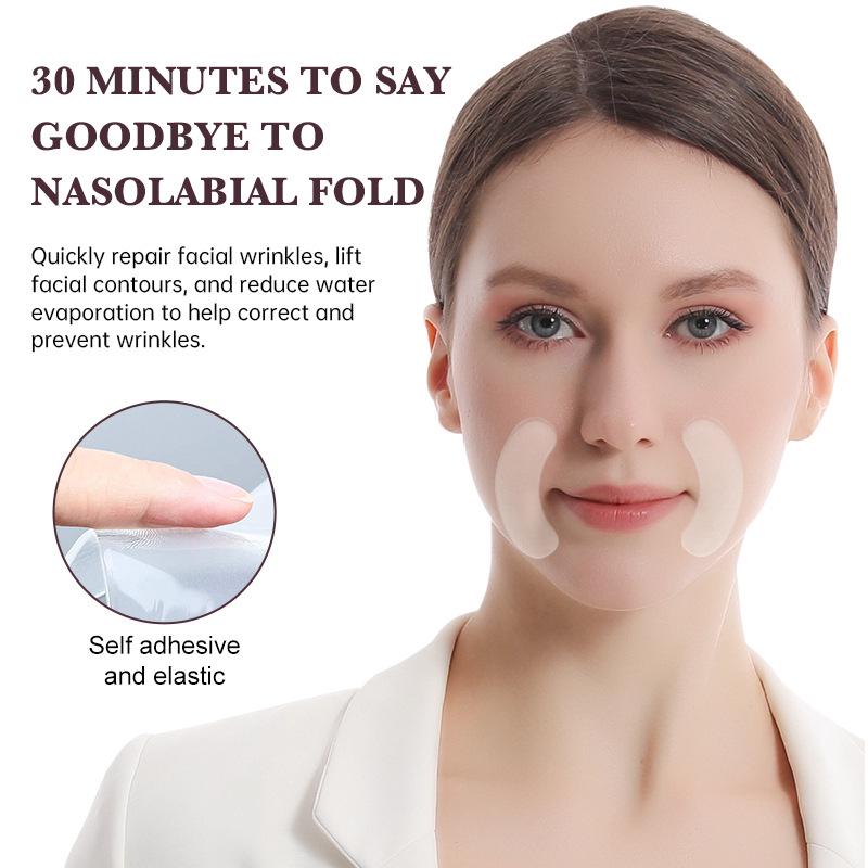 Cross-Border Nasolabial Fold Lifting Gel Patch: Firming, Skin-Friendly Anti-Wrinkle Facial Tape for Mouth Corners.