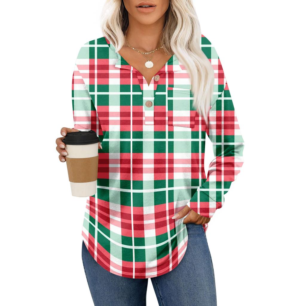 Женский модный топ с длинными рукавами в стиле ретро с принтом