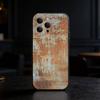 Ретро Индустриальный Стиль Ржавые стены Чехол для Телефона Силиконовый черный Мягкий Для IPhone 17,16,15,14,13,12,11,SE,Plus Pro Max