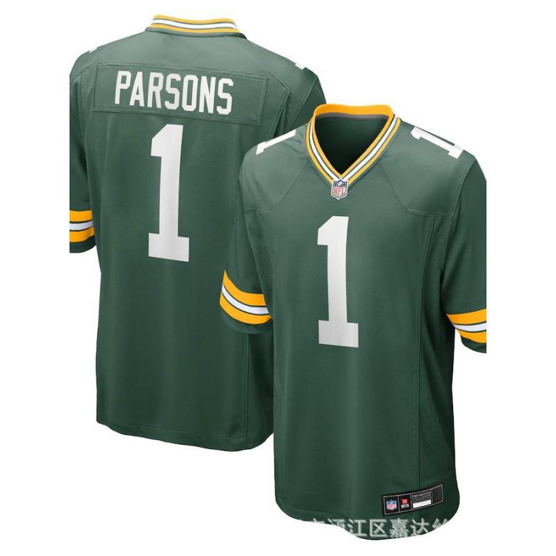 Green Bay Packers NFL Football Jersey 10 Watson Love Customizable Fan Apparel Men