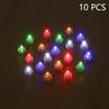 10 шт. креативный красочный светодиодный воздушный шар, крошечный мини-круглый шар, лампа, бар, фонарь, рождественские украшения для свадебной вечеринки, аксессуары