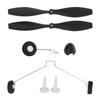 RC Airplane Replacement Parts Fairing Paddle Blade Landing Gear Set for WLToys XK F949S RC Fixed Wing Aircraft