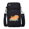 Милая капибара, печать на периферии, новая сумка-мессенджер, многофункциональная повседневная сумка для мобильного телефона