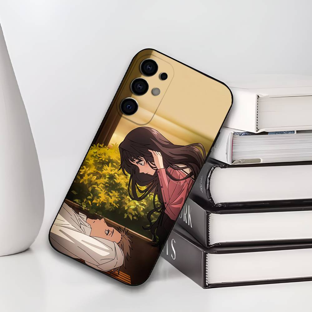 R-Ринтаро Цумуги K-Каоруко Вагури Чехол для телефона для Samsung S25, S24, S21, S22, S23, S30, Ultra, S20, Plus, Fe, Lite, Мягкий черный чехол