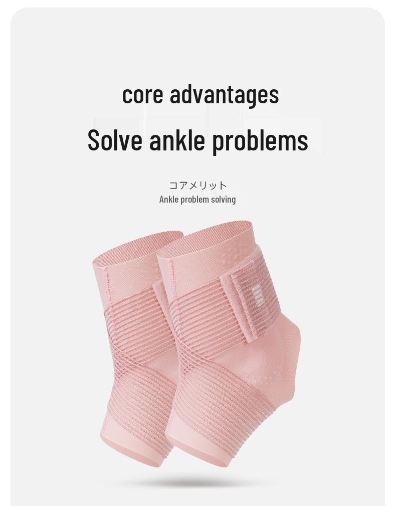 Ультратонкий ремешок для защиты голеностопа: Предотвращает растяжения и поддерживает восстановление