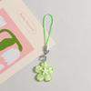 Resin Cherry Blossom Keychain INS Keyring New Mobile Phone Lanyard  Gift