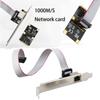 RJ-45 LAN Adapter Computer Accessories Mini PCI-E Gigabit Network Card Game PCIE Card Fast Ethernet 10/100/1000mbps Gigabit Network Adapter Lan Card