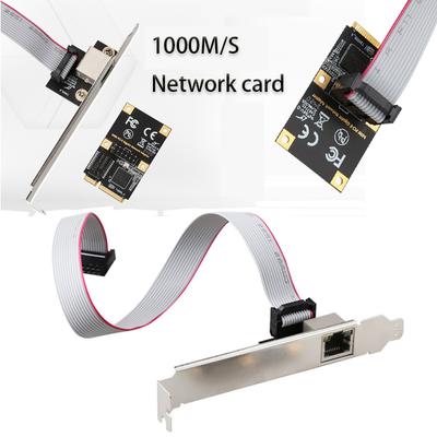 Адаптер LAN RJ-45 компьютерные аксессуары Мини-карта PCI-E Gigabit Network Card Игровой PCIE-адаптер Fast Ethernet 10/100/1000 Мбит/с Гигабитный сетевой адаптер Сетевая карта