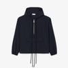 [Lacoste] Women's Wool Blend Hooded Half-Zip Jumper BF2450-55NHDE
