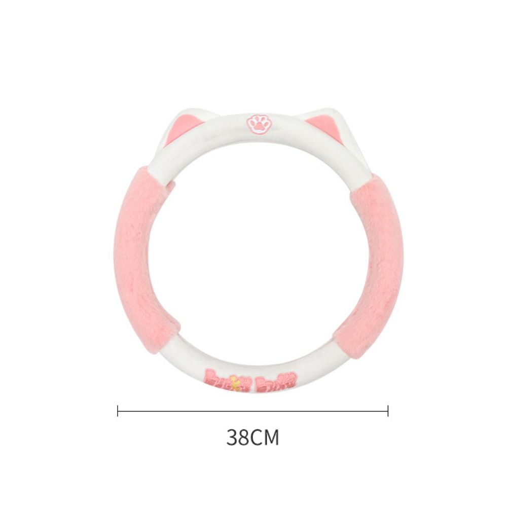 Cute Cat Steering Wheel Sleeve Steering Wheel Protector Cat Steering Wheel Cover Car Handle Cover