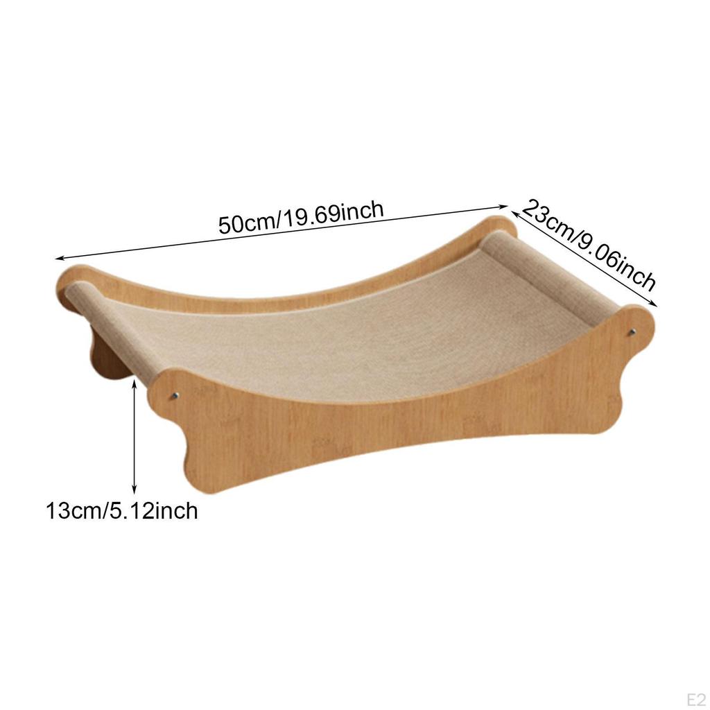 Лежанка для кошек и когтеточка для кошек, игрушка для когтей, место для отдыха