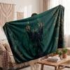 Warm Flannel BlanketSleep Token Soft Cozy Throw Blanket for Bedroom Couch
