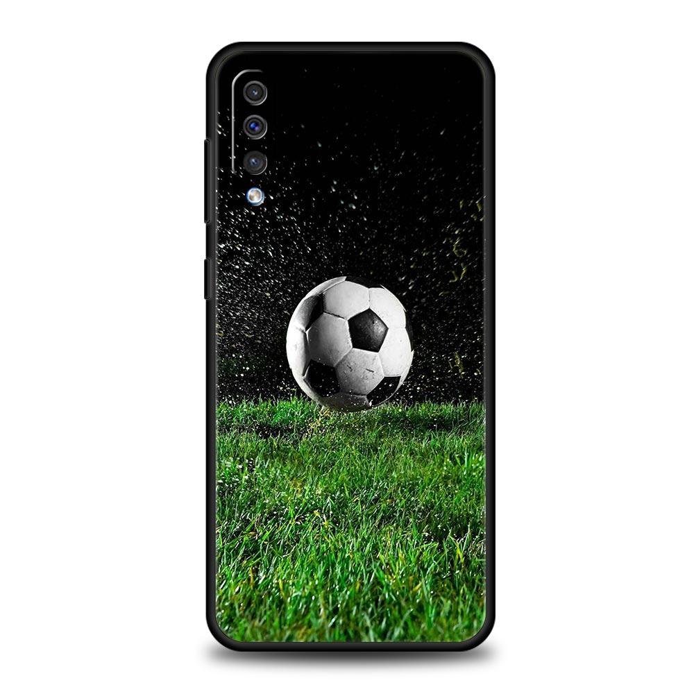 Чехол для телефона с футбольным мячом и футбольным полем для Samsung Galaxy A12 A32 A50 A70 A20E A20S A10S A22 A30 A40 A42 A52 5G A02S A04s