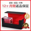 LIUDU Magnetic Loader Case Storage Card Loader Deck Case Большая емкость вмещает до 36 карт Магнитная застежка для хранения Загрузчик из искусственной кожи вмещает 36 карт