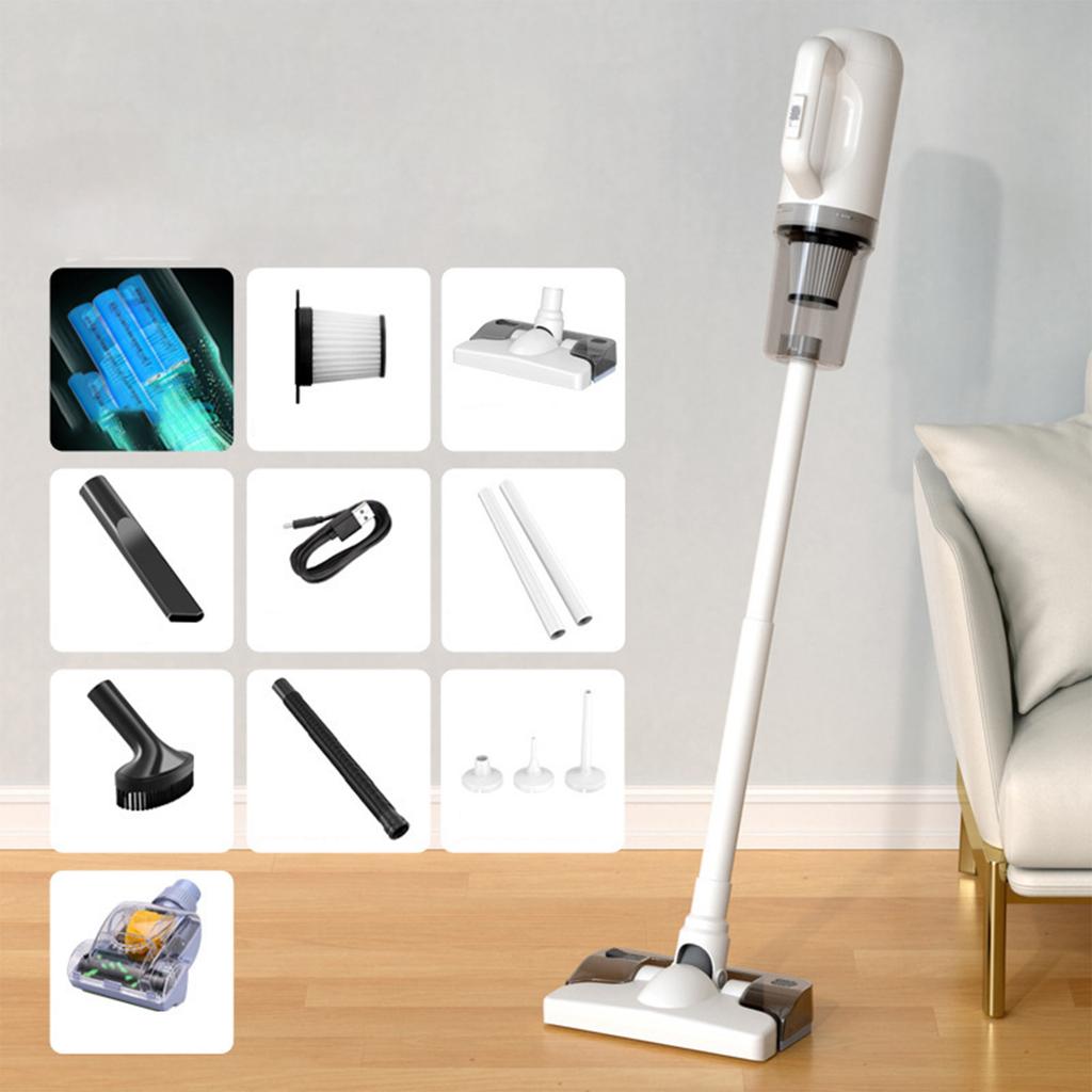 Портативный беспроводной автомобильный пылесос бытовой ручной маленький большая мощность всасывания сильное всасывание удаление клещей швабра пылесос